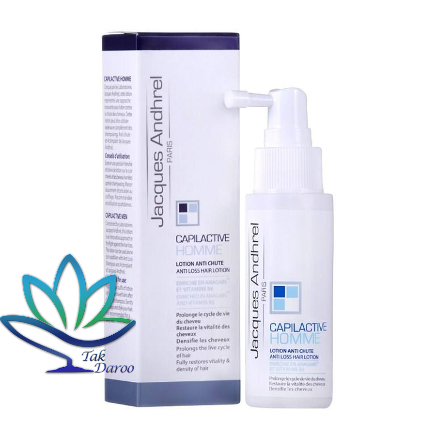 تونیک تقویت کننده مو (ضد ریزش) آقایان Capilactive Homme ژاک آندرل تونیک تقویت کننده مو (ضد ریزش) آقایان Capilactive Homme ژاک آندرل